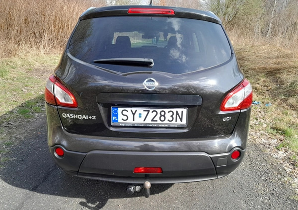 Nissan Qashqai+2 cena 33900 przebieg: 188000, rok produkcji 2012 z Bytom małe 172